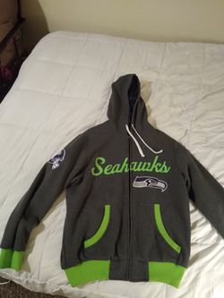 Seahawks hoodie jacket (reversable)