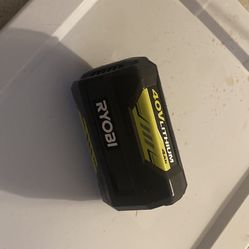 ryobi battery 40v lithium