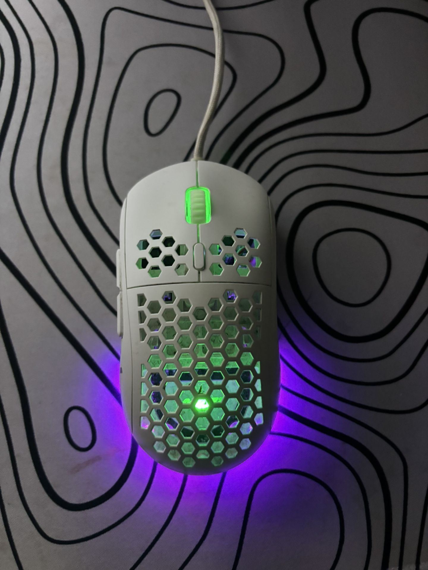 White Gaming Mouse