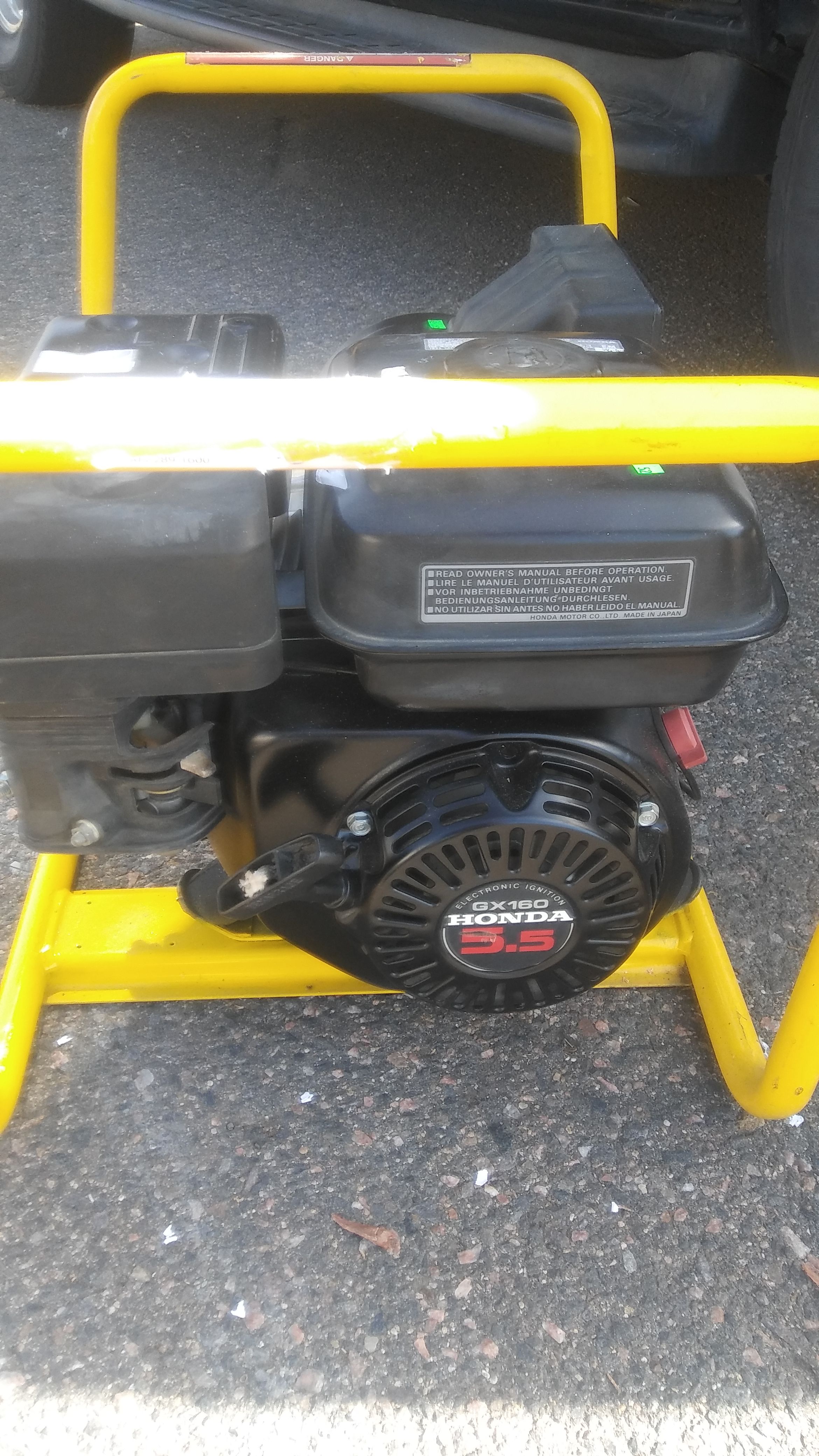 2 generators in great condition