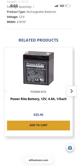 PRB124(12V4AH/20HR