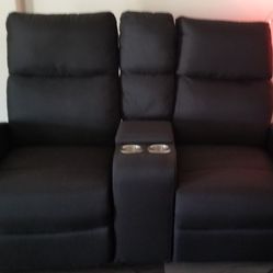 Reclining Loveseat and 2 Reclining chairs 