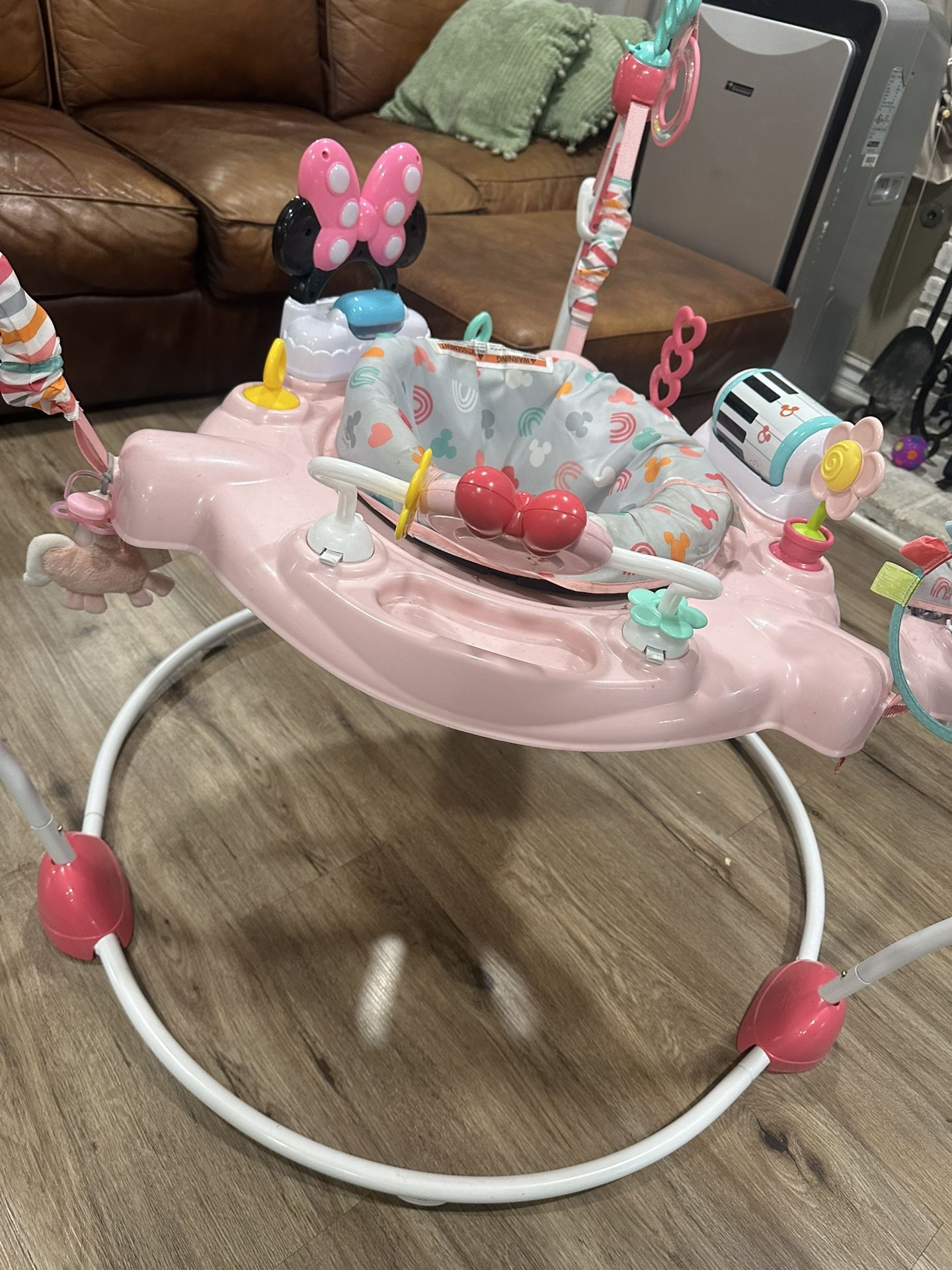 PINK Mini Mouse Bouncer