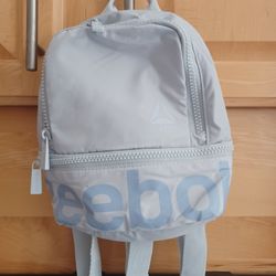 REEBOK BABY BLUE SMALL HANDBAG SIZE BACKPACK 3.00