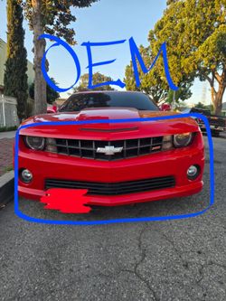 Chevrolet Camaro SS Red Coupe Front bumper 2010 to 2013