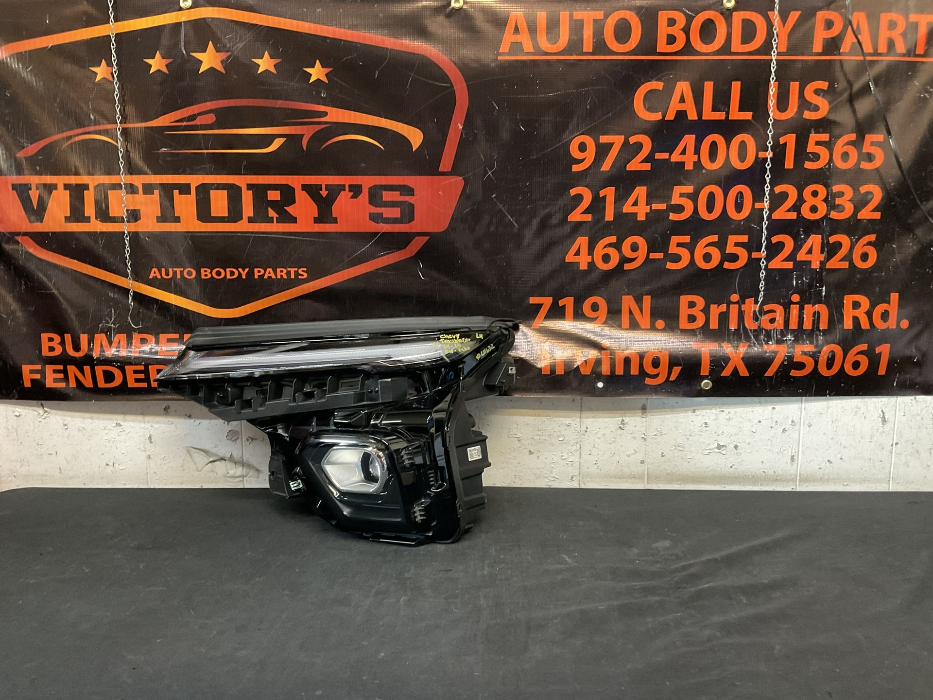 CHEVY TRAILBLAZER 2024-2025 LH HEADLIGHT OEM