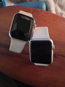 Apple Watch Pair Bundle - 38mm & 40mm Silver Aluminum