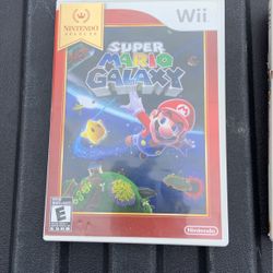 Super Mario galaxy for a Nintendo Wii perfect condition, like mew