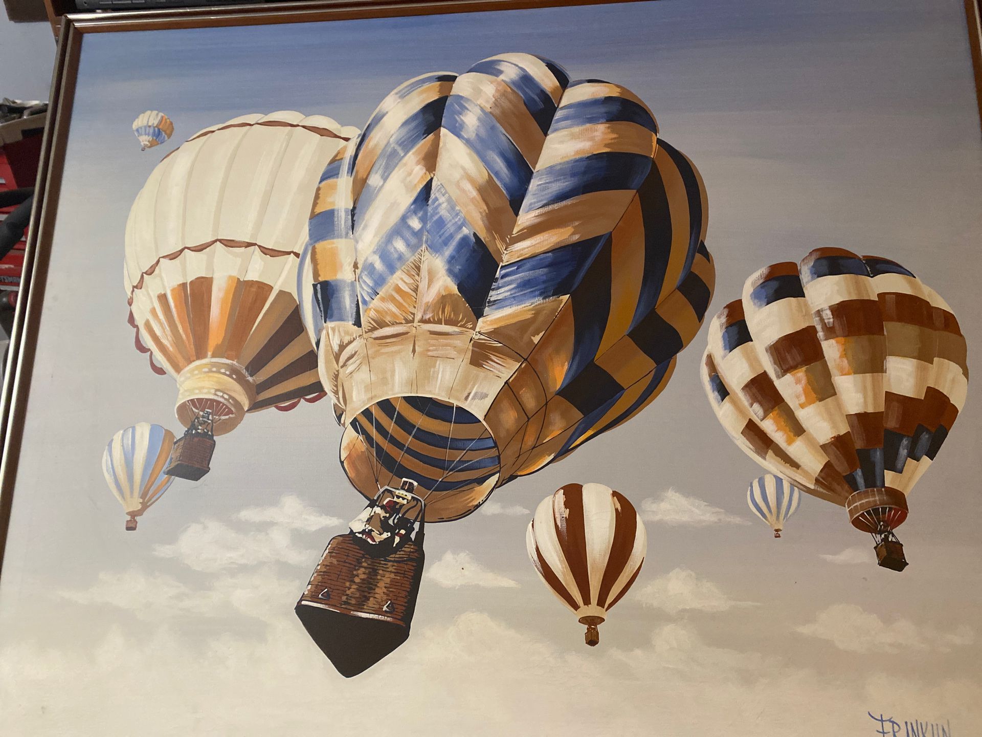 BIG Air balloon art painting