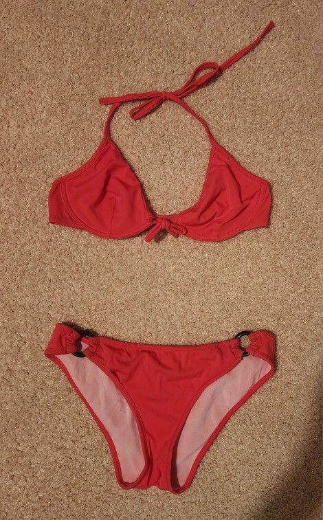 DOLCE & GABBANA Beachwear - Hot Pink Bikini, Size Small U.S. (Size 2 European) 