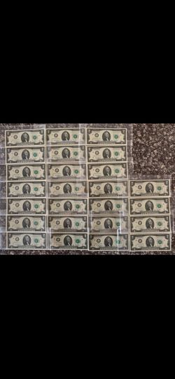 2013 -2 Dollar Bills