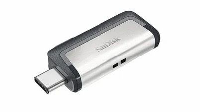 SanDisk 256GB OTG Ultra Dual USB TYPE-C USB 3.1 Pen Flash Drive - New