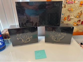 Sword and shield ultra premium collection and ETB plus