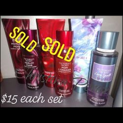 NEW STILL SEALED - VICTORIA SECRET SETS