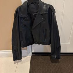 Women’s Blank NYC Leather Jacket, $49