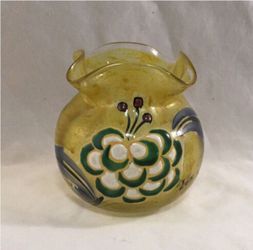 Vintage LEGAS Art Glass, France Bowl,Vase