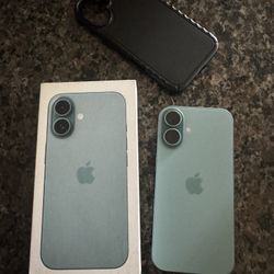 iPhone 16 Teal Unlocked 128gb With Apple Warranty 
