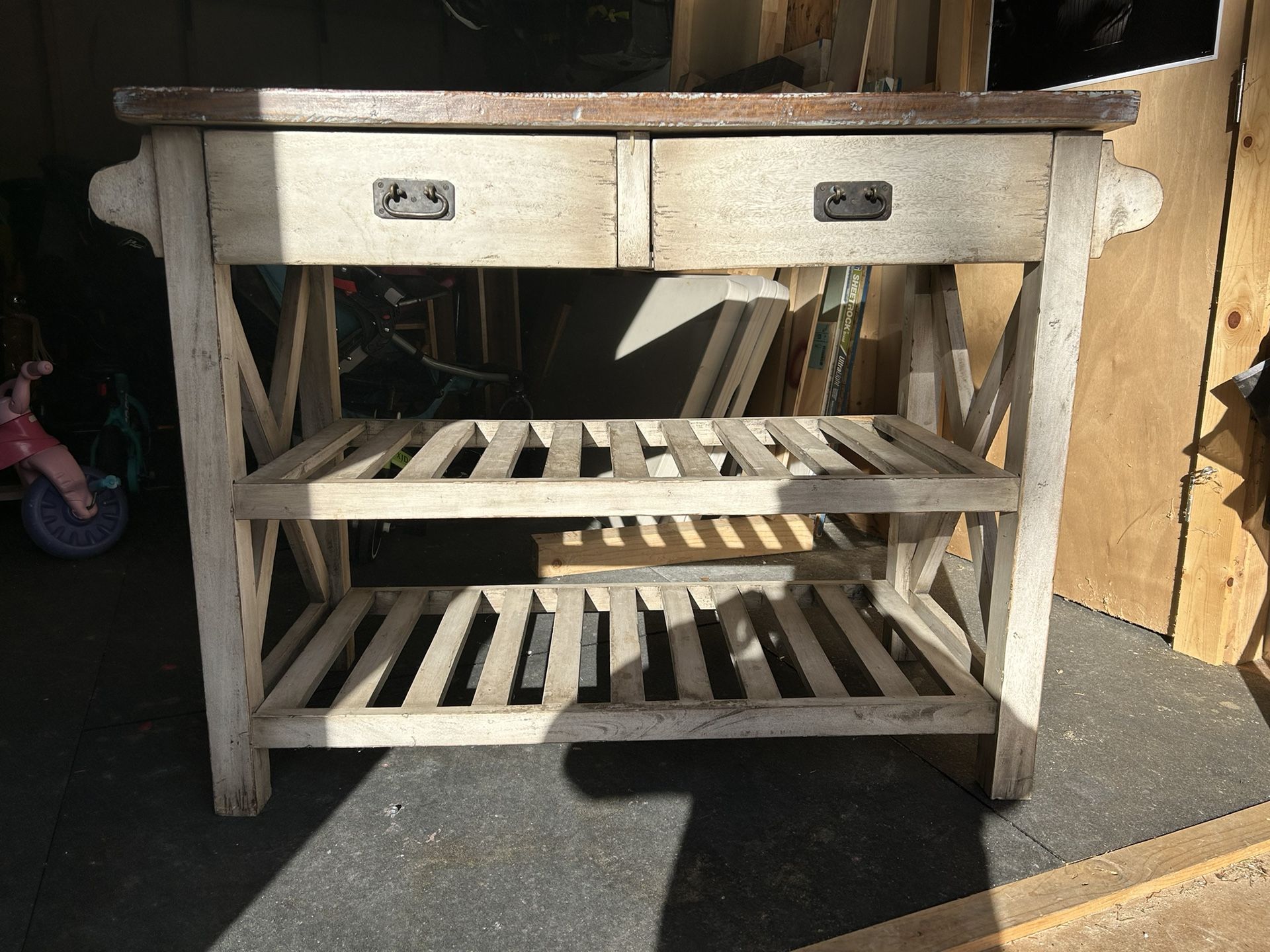 24x48 Kitchen Island - Solid Wood