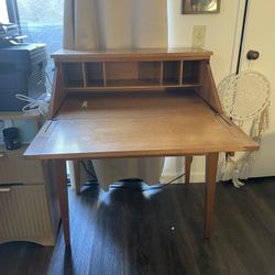 Ethan Allen Drop-front secretary desk (writing bureau)
