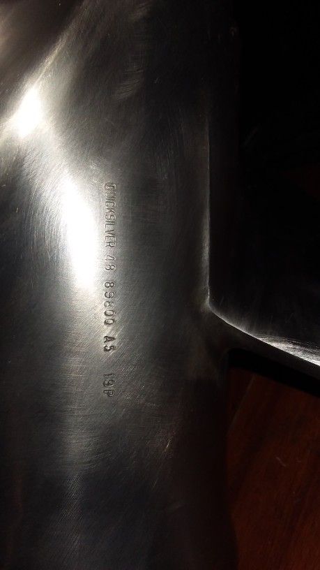 Quicksilver Cleaver SS Propeller