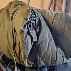 Military Green Thick Sleeping Bag