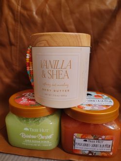 Body scrubs and butter