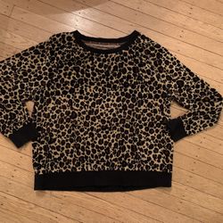 Leopard Print Sweatshirt