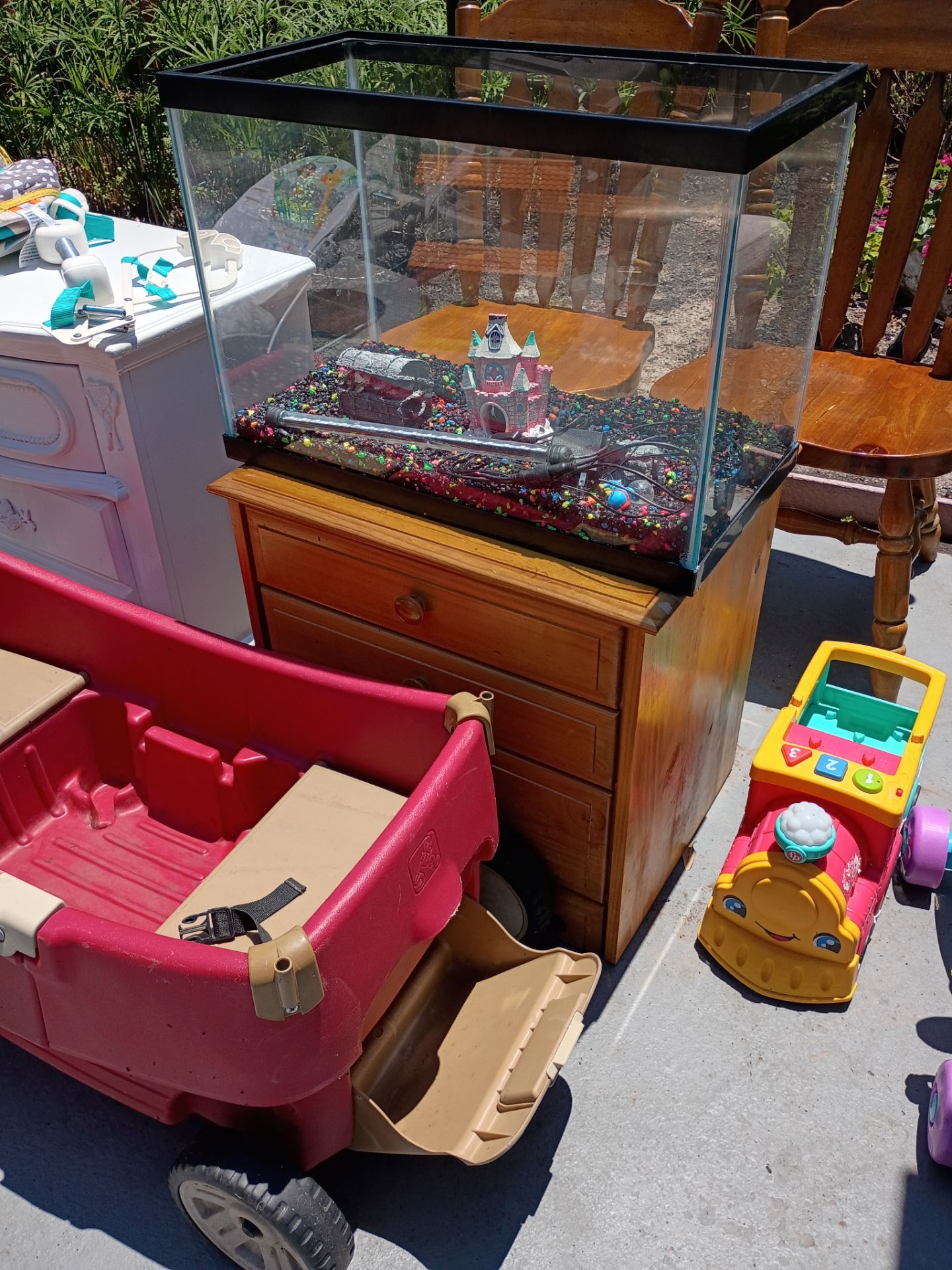 Fish tank and stand 50 bucks
