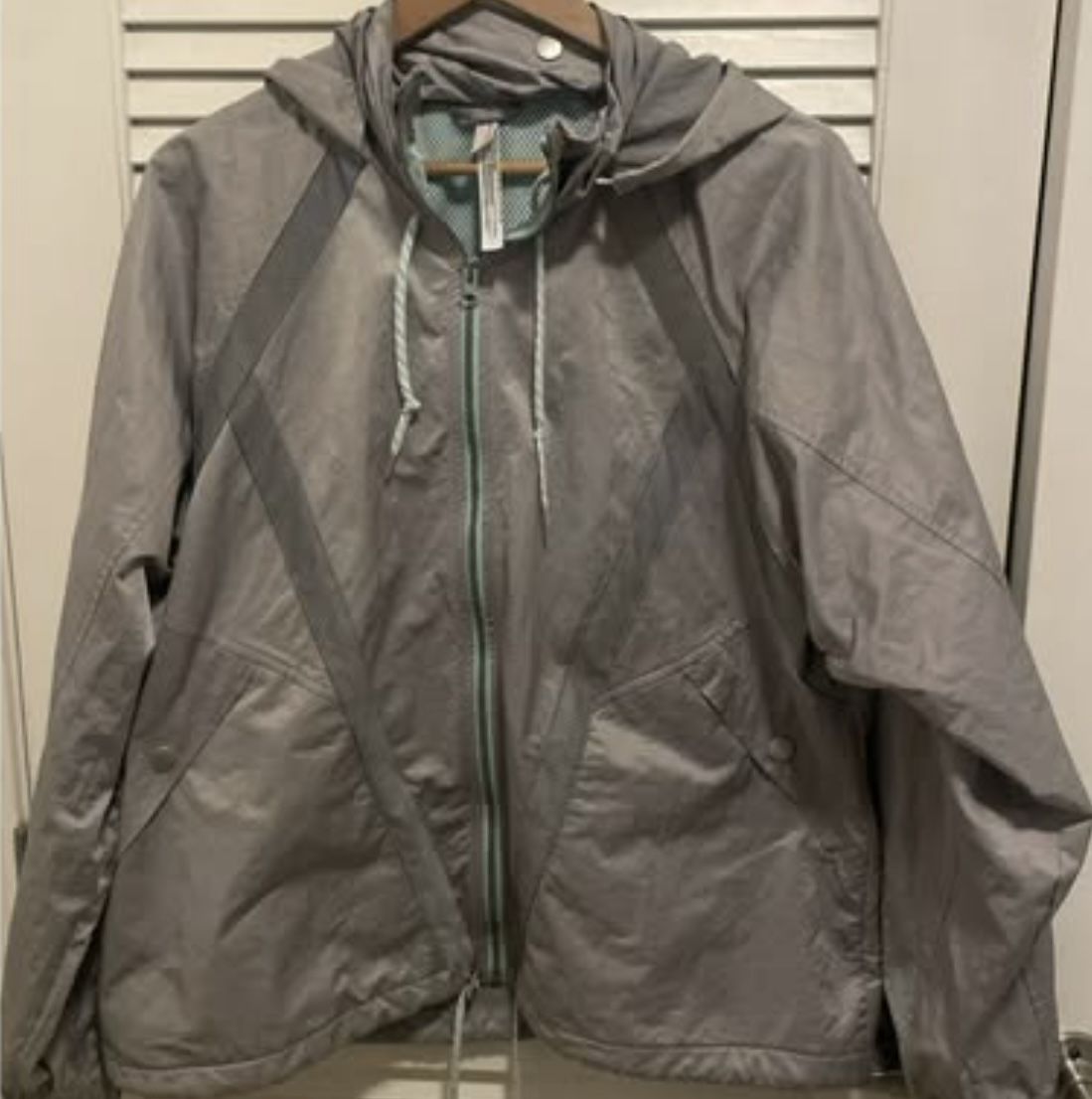 Free People MOVEMENT Women’s Gray Reflective Hoodie Jacket,All Products : American Fashion Style Bags On Sale