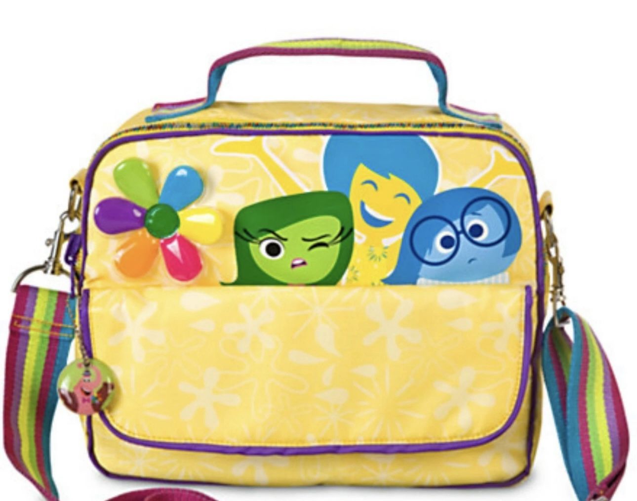INSIDE OUT VERSATILE REVERSIBLE MESSENGER BAG HANDBAG TOTE BACKPACK~DISNEY STORE
