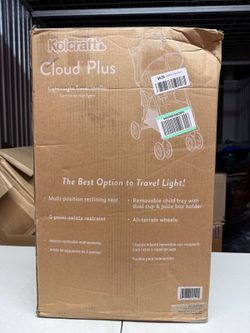 Open box Kolcraft Cloud Plus Lightweight Umbrella Stroller – Slate Gray