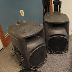 Mackie Active DJ Speakers - $400ea
