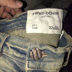 Fwrd denim Slim size 32x32