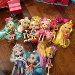 Shopkins Dolls And Accessories 