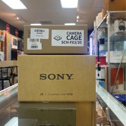Sony FX30 With Camera Cage