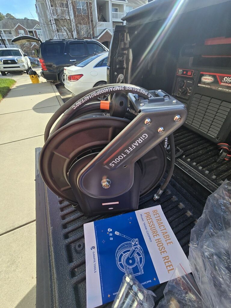 Retractable Pressure Hose Reel