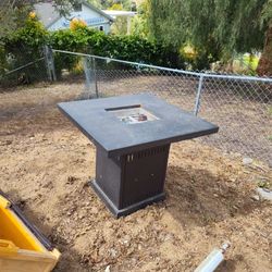 Fire Pit Like New With Cover