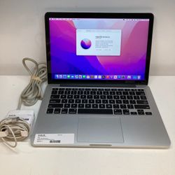 APPLE MACBOOK PRO 13” 2015 I5 8GB 128GB LAPTOP WITH CHARGER