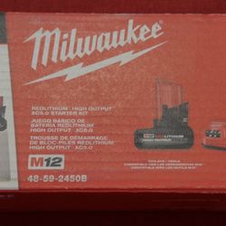 Milwaukee 5.0 High Output Battery Combo 