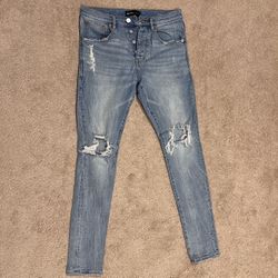 Purple Jeans Size 30