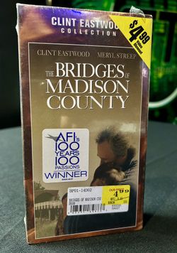 The Bridges Of Madison County - Clint Eastwood VHS