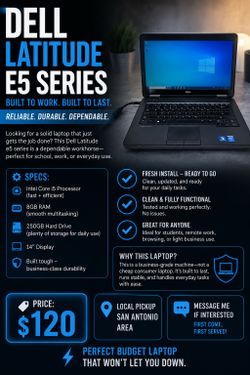Laptop Dell I5