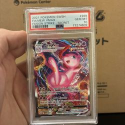 Fusion Strike Mew Psa 10