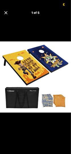 GoSports Pixar Toy Story Cornhole Set