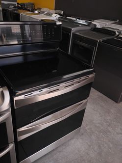 Estufa electrica doble horno