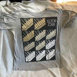 RARE 1986 Elton John World Tour Shirt - Better T-Shirt Co -Medium