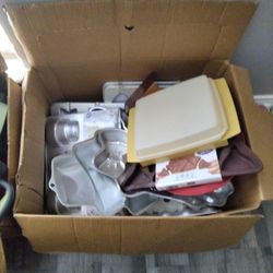 Random Boxes Of Baking Pans