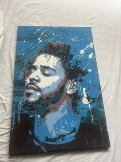 J Cole Painting