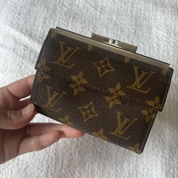 Louis Vuitton vintage 70's monogram canvas wallet at Jill's