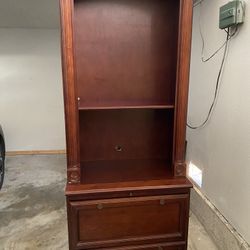 Bookshelf With Drawers 